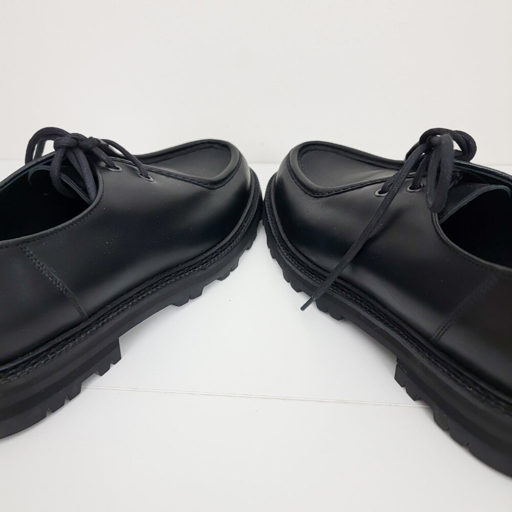 BODE University Leather Derby Loafers in Black 41 8 - Picture 7 of 12